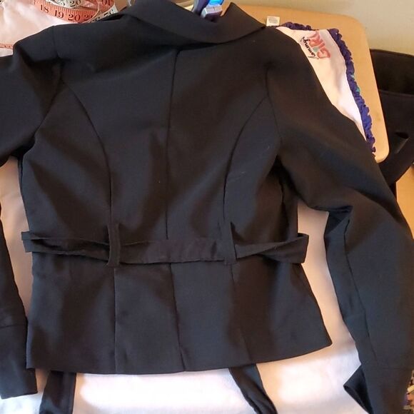 JOUJOU black blazer suit jacket - Picture 5 of 5